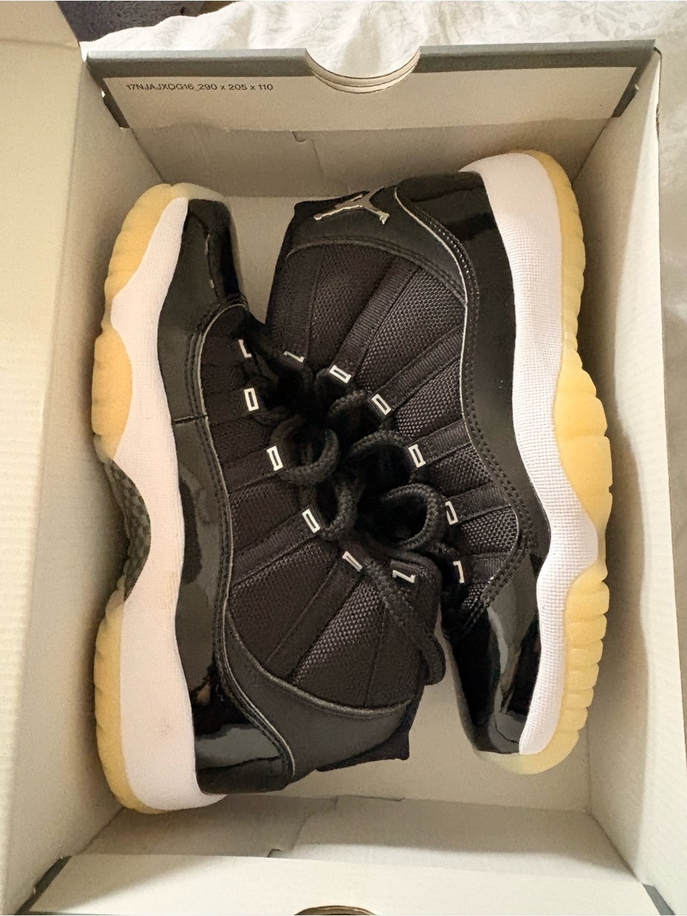 Jordan 11s (Black and white)